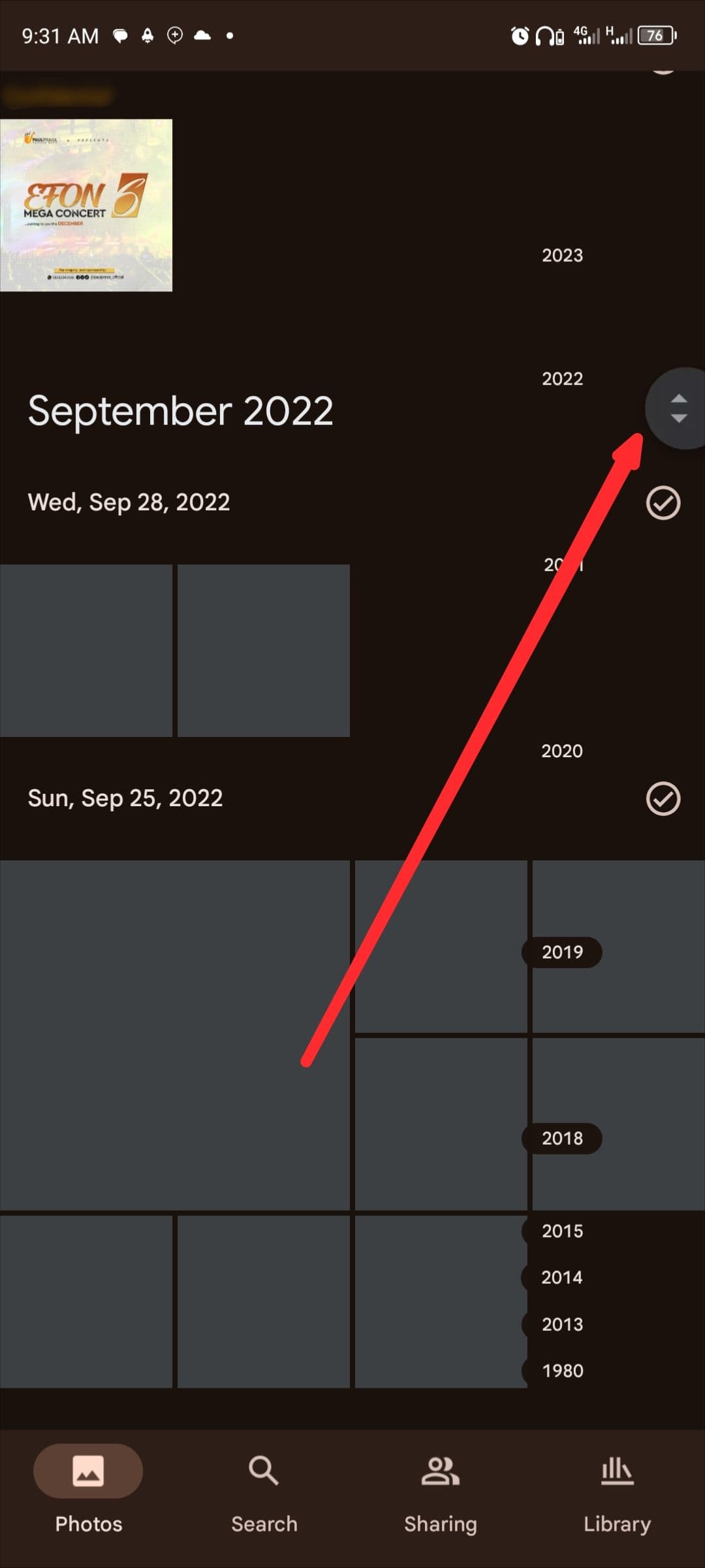 , Πώς να κάνετε αναζήτηση κατά ημερομηνία για να βρείτε παλιές εικόνες, TechWar.gr