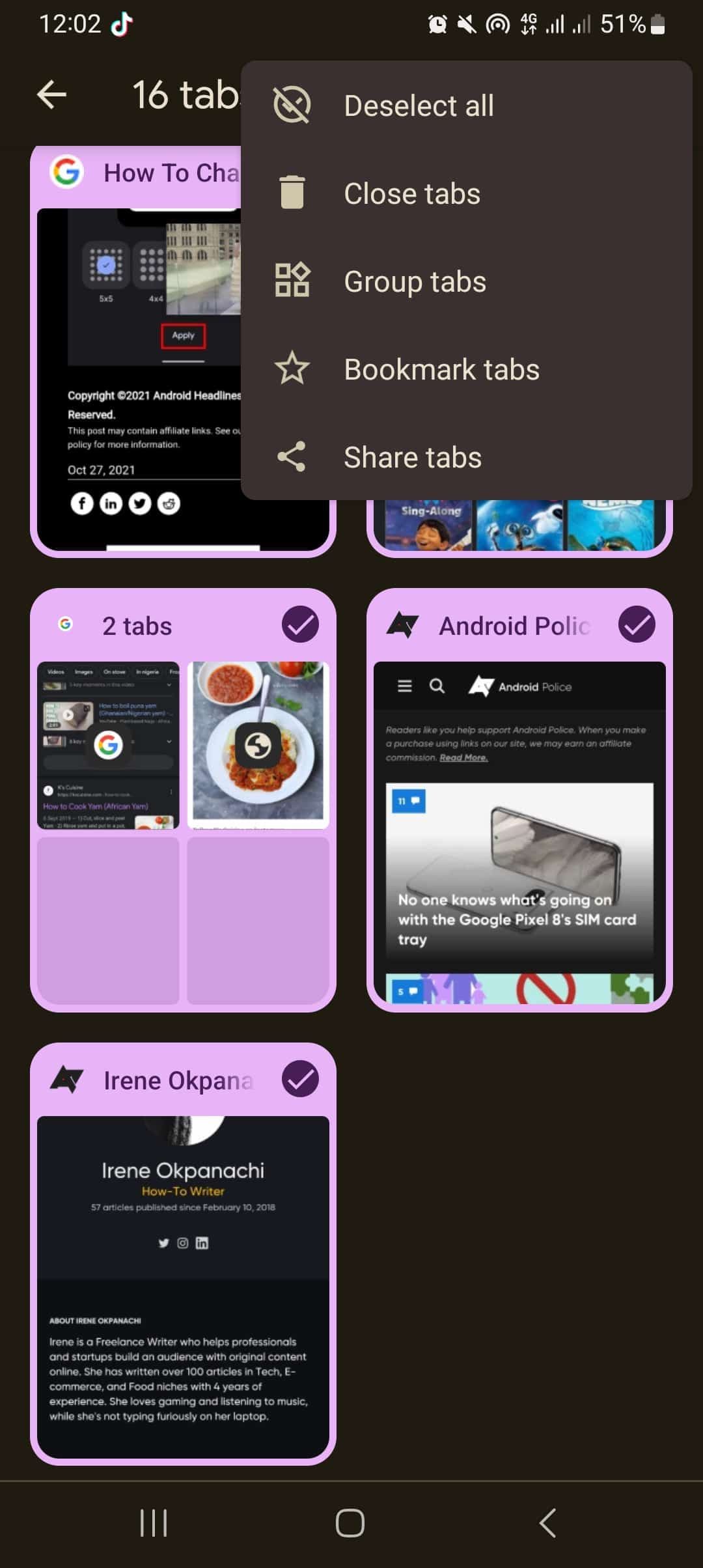 , Πώς να προσθέσετε σελιδοδείκτες σε όλες τις καρτέλες του Chrome στο Android, TechWar.gr