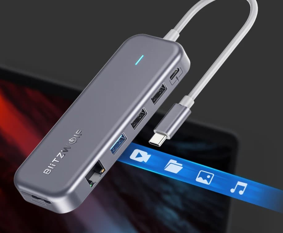 , BlitzWolf BW-TH11: Έχει Ο,ΤΙ χρειάζεσαι από ένα hub και κοστίζει μόλις 27.4€!!!, TechWar.gr