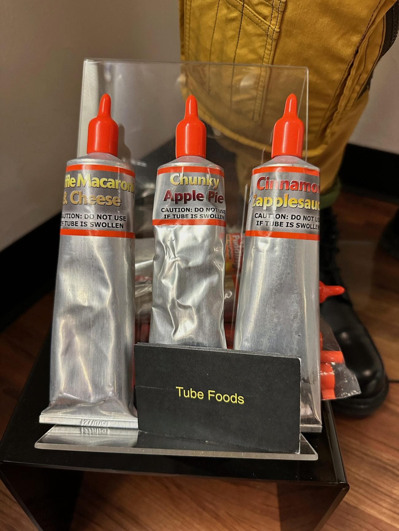 Αυτό είναι φαγητό με σωλήνα.