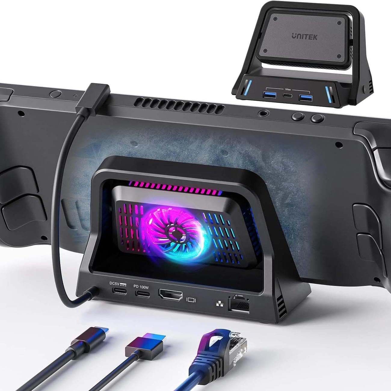 , Review: Can this dock really cool the ROG Ally or Steam Deck?, TechWar.gr