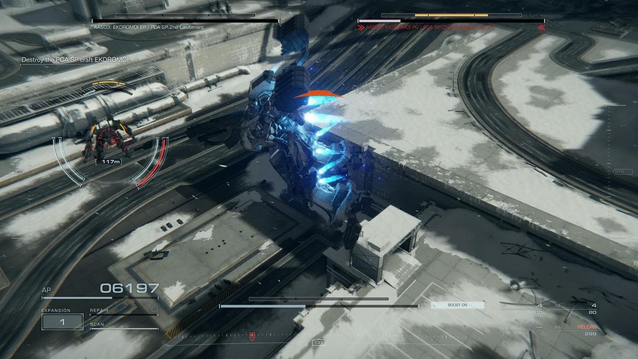 , Armored Core 6: Πώς να κερδίσετε το αφεντικό PCA SP craft EKDROMOI, TechWar.gr