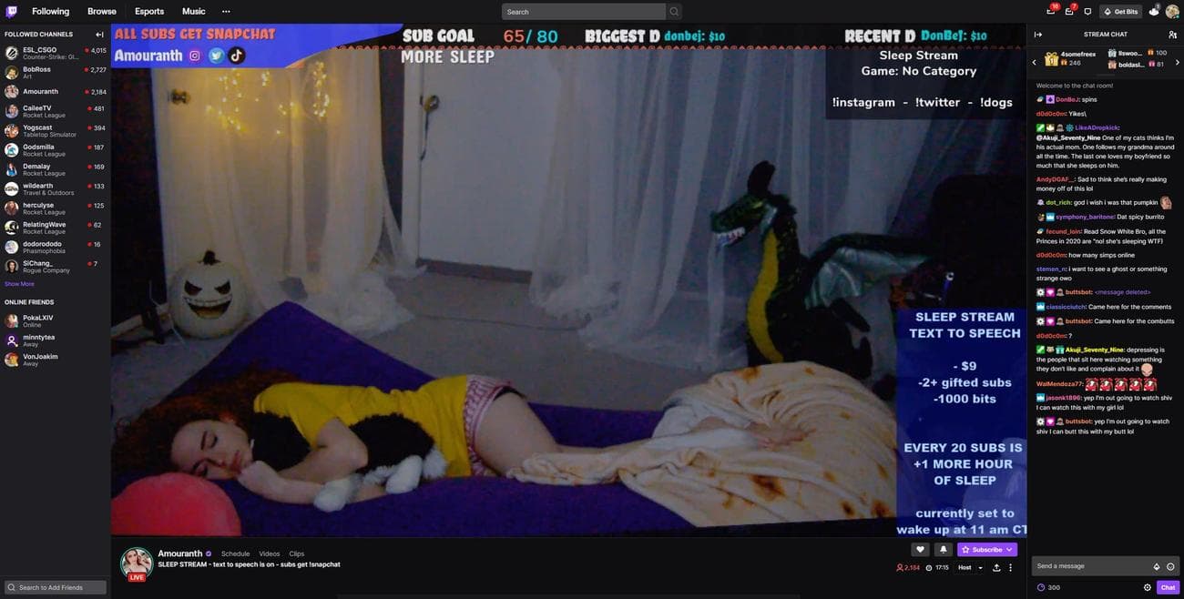 , Sleep streams: Influencers πληρώνονται για να κοιμούνται, TechWar.gr