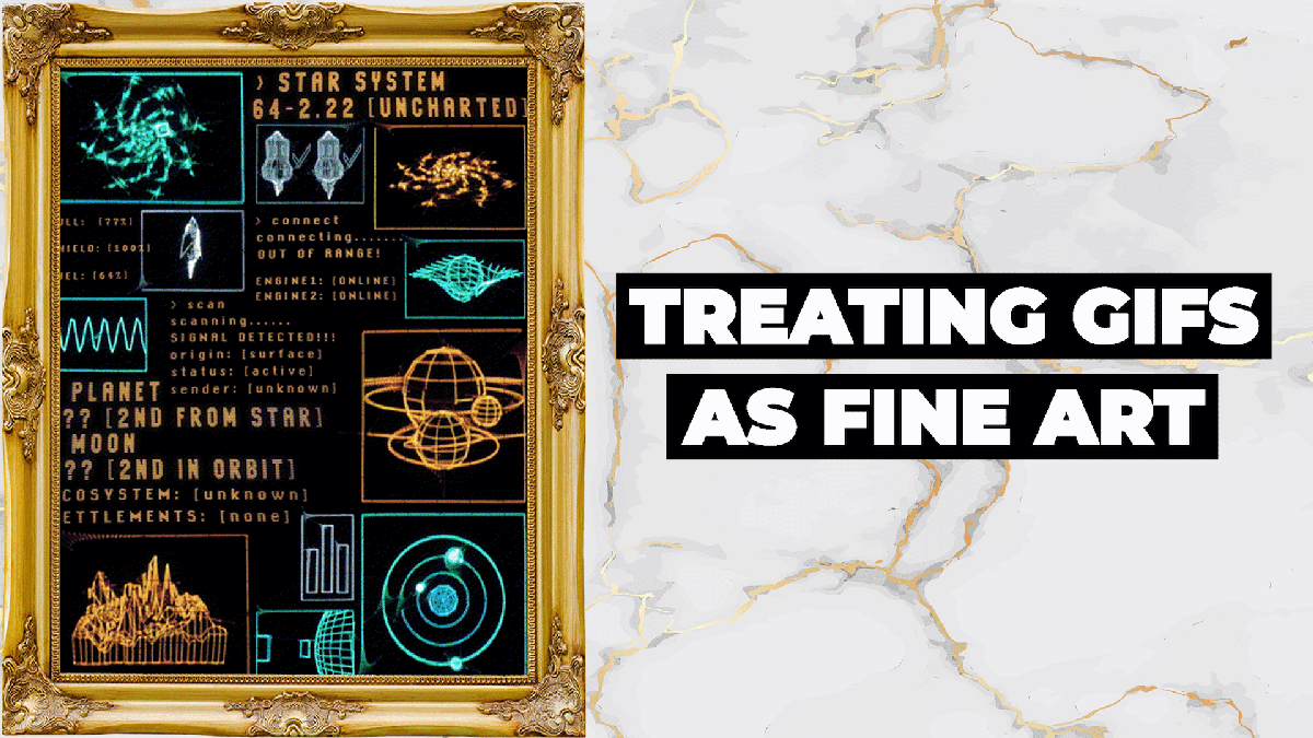  Αντιμετώπιση των GIF ως καλών τεχνών |  Συνέντευξη στο Gizmodo
