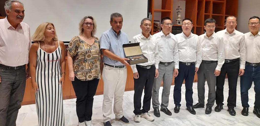 Ενδιαφέρον από κινεζικές επιχειρήσεις για συμμετοχή σε εκθέσεις της ΔΕΘ-HELEXPO - Επίσκεψη αποστολής από την πόλη Ruian