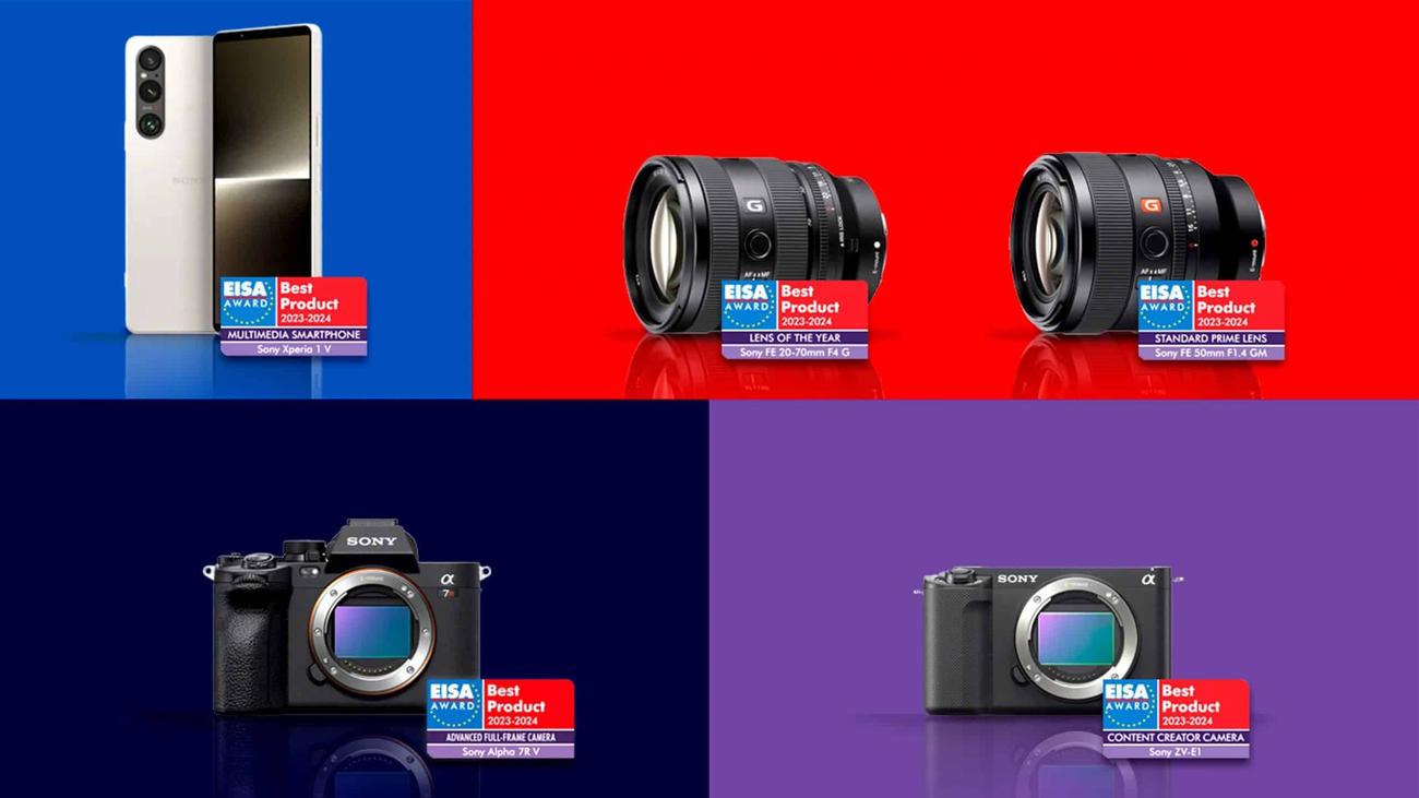 Η Sony επιτυγχάνει πέντε διακρίσεις στα βραβεία EISA 2023 με τα προϊόντα της, συμπεριλαμβανόμενων των Xperia 1 V και Alpha 7R V