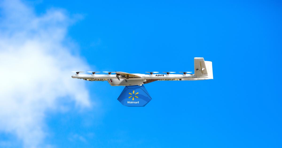 Η Wing και η Walmart θα προσφέρουν παραδόσεις με drone έξι μιλίων πάνω από το Ντάλας
