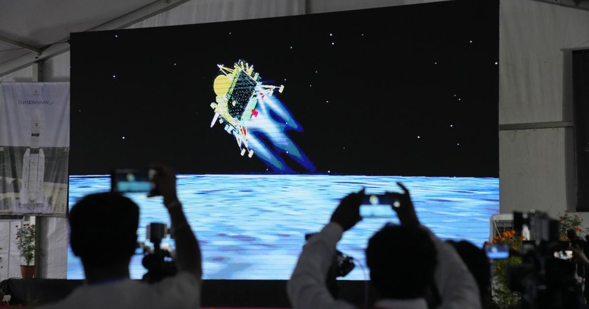 Η Ινδία είναι η πρώτη χώρα που προσγειώθηκε στον νότιο πόλο της Σελήνης
