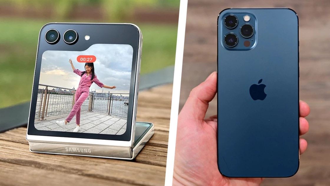 Η κάμερα του Galaxy Z Flip 5 είναι αντίστοιχη με του iPhone 12 Pro