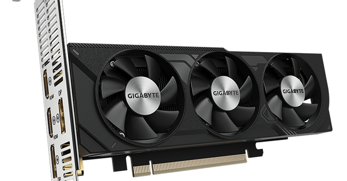 Η νέα GPU RTX 4060 της Gigabyte ταιριάζει σε τρεις οπαδούς σε σχεδιασμό χαμηλού προφίλ
