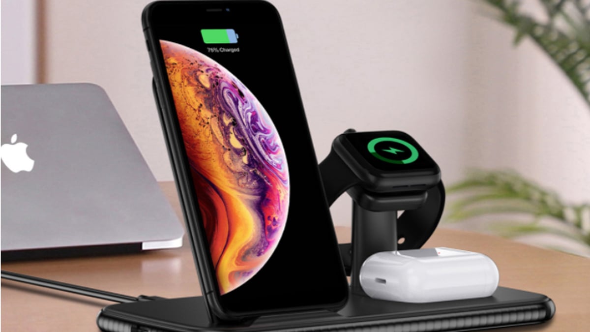 Καλύτερη προσφορά σταθμού φόρτισης: Fast Charge 4-in-1 Wireless Charging Hub προς πώληση για 59,99 $
