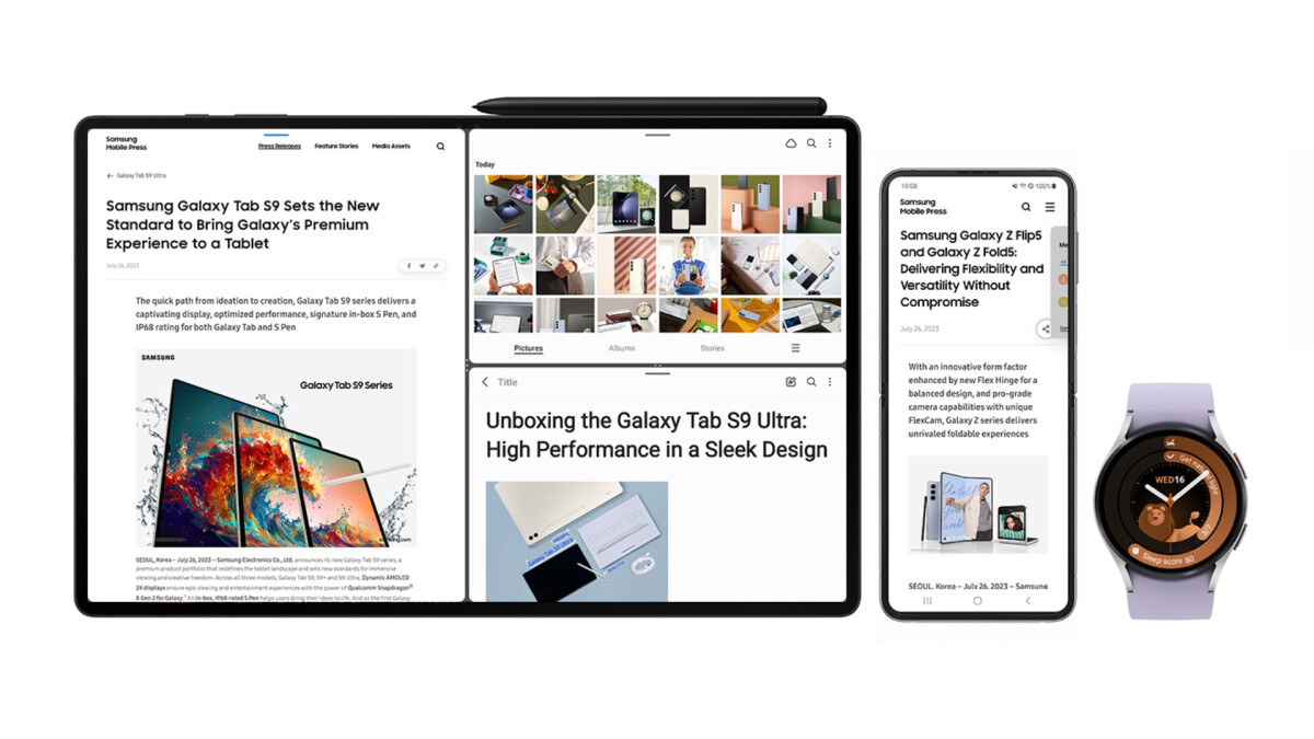 With One UI 5.1.1 update, Samsung brings Fold 5, Flip 5, Tab S9, Watch 6 features to previous device