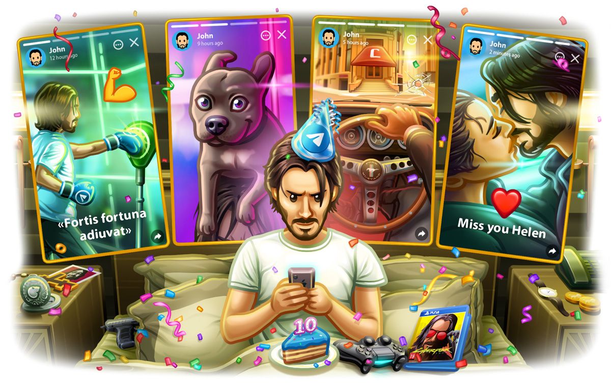 Οι ιστορίες Telegram είναι επιτέλους διαθέσιμες σε όλους
