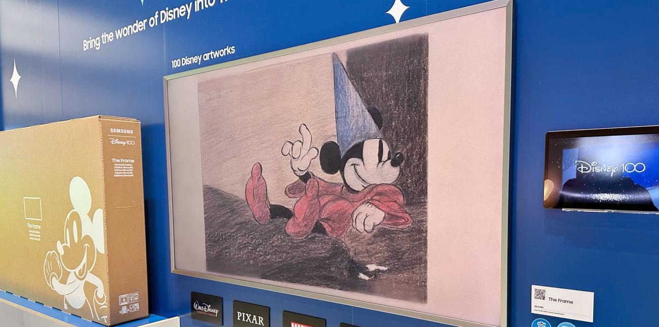 Πρώτη ματιά στο Frame TV Disney100 Edition της Samsung
