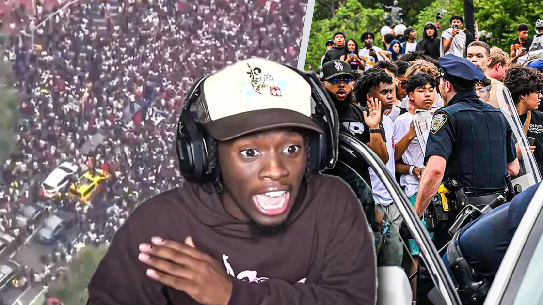 Σκηνές χάους στη Νέα Υόρκη από giveaway πασίγνωστου streamer (BINTEO)