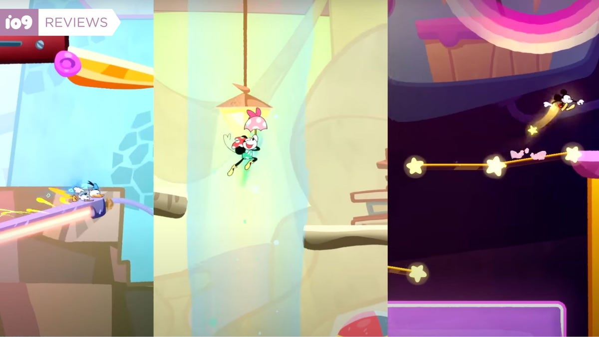 Το Disney Illusion Island είναι ένα χαριτωμένο μη μαχητικό πλατφόρμα
