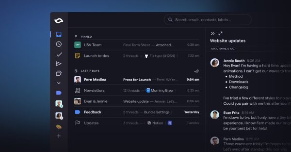 Το Shortwave, μια εφαρμογή ηλεκτρονικού ταχυδρομείου που μοιάζει με το παλιό Inbox της Google, φτάνει στο Android
