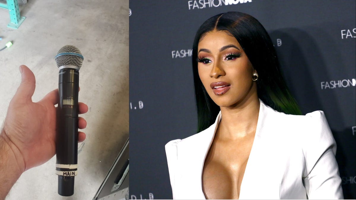 Το μικρόφωνο Cardi B Threw at a Fan είναι προς πώληση στο eBay αν έχετε 100.000 $
