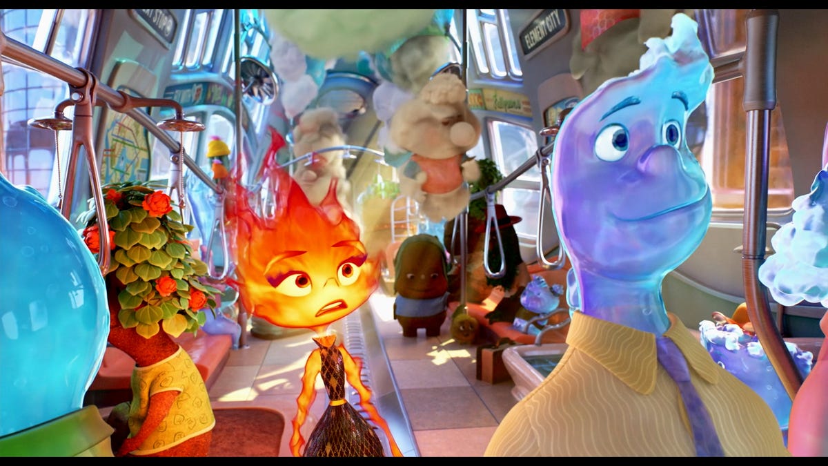 Το πλήρωμα VFX της Elemental για το πώς να φτιάξετε έναν ήρωα από το νερό
