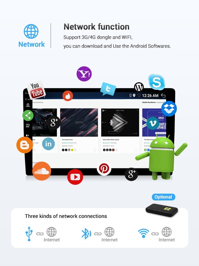 , YUEHOO YH-D04 : 4G Android 12 Head Unit, με οθόνη 9″ , μέχρι και 8GB RAM και υποστήριξη για Android Auto και Carplay, TechWar.gr