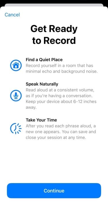 Οδηγίες για την εγγραφή δειγμάτων ήχου