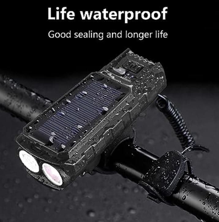 , [ΜΠΟΜΠΑΑΑ] Φως και κόρνα για το ποδήλατό σας με ηλιακό πάνελ για φόρτιση στα 9.2€!!, TechWar.gr