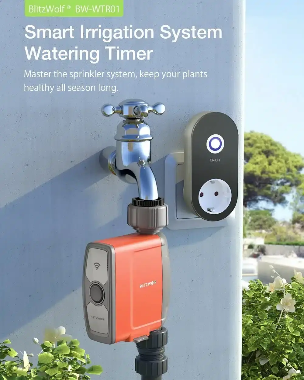 Garfans BW-WTR01: "Έξυπνος" προγραμματιστής ποτίσματος, ΜΕ Gateway για απομακρυσμένη πρόσβαση στα 52.4€!