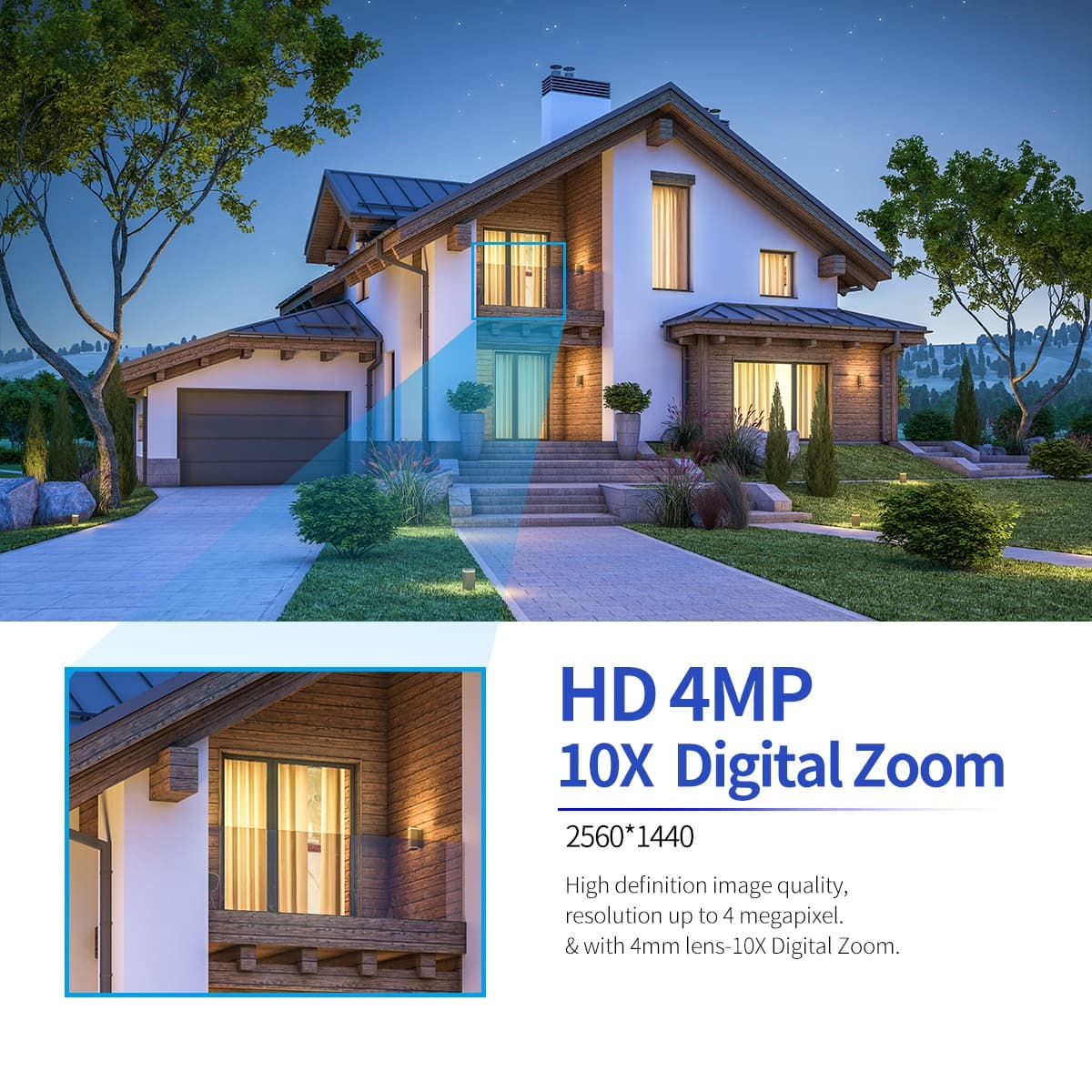 , [#Ιστορικό_Χαμηλό] ESCAM PT304 : 1440P κάμερα ασφαλείας, με ηχητική και οπτική σειρήνα, υποστήριξη ONVIF και ψηφιακό ζουμ 10x στα 28.3€!, TechWar.gr