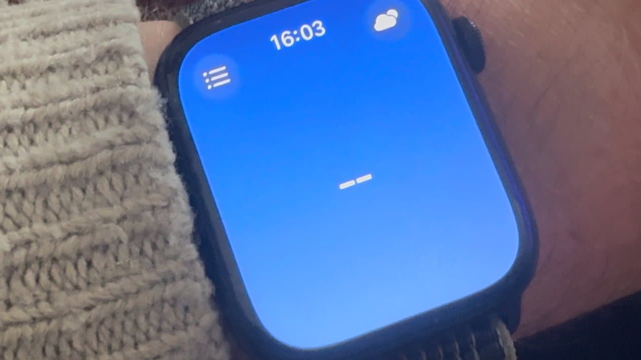 Πώς να διορθώσετε την κενή αναφορά καιρού στο Apple Watch