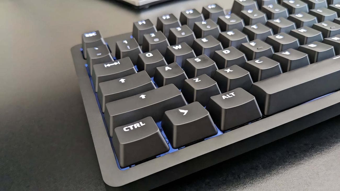 Das Keyboard 6 Professional αριστερή πλευρά.