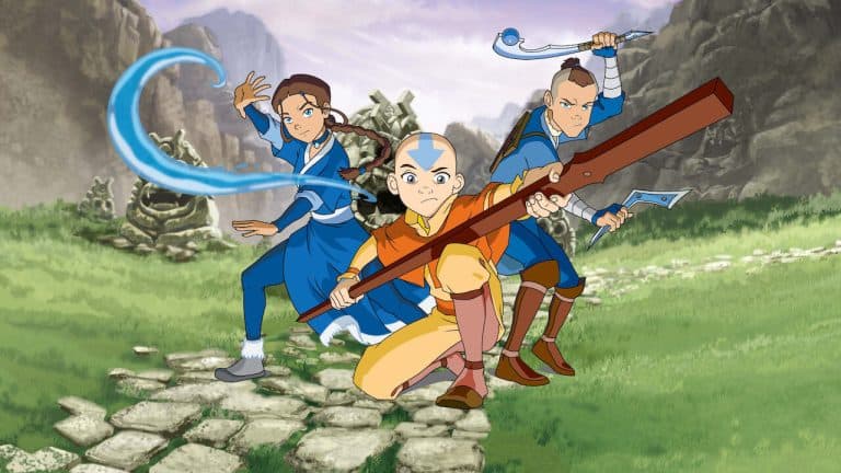 Οι Katara, Aang και Sokka στο Avatar: The Last Airbender.
