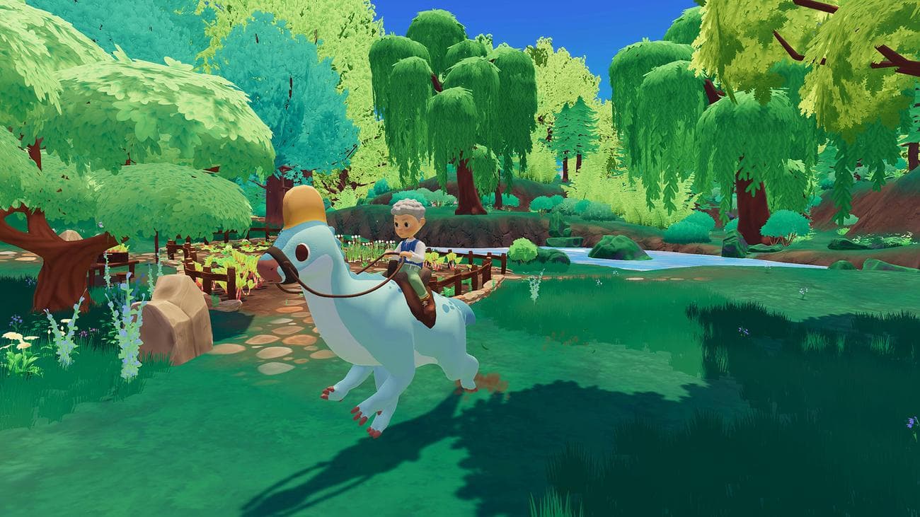 Κορυθόσαυρος ως άλογο στα Παλαιό Πεύκα.