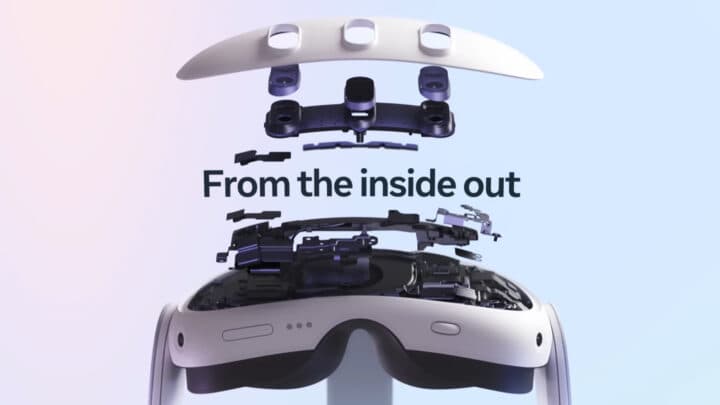 Κάμερες Meta Quest 3