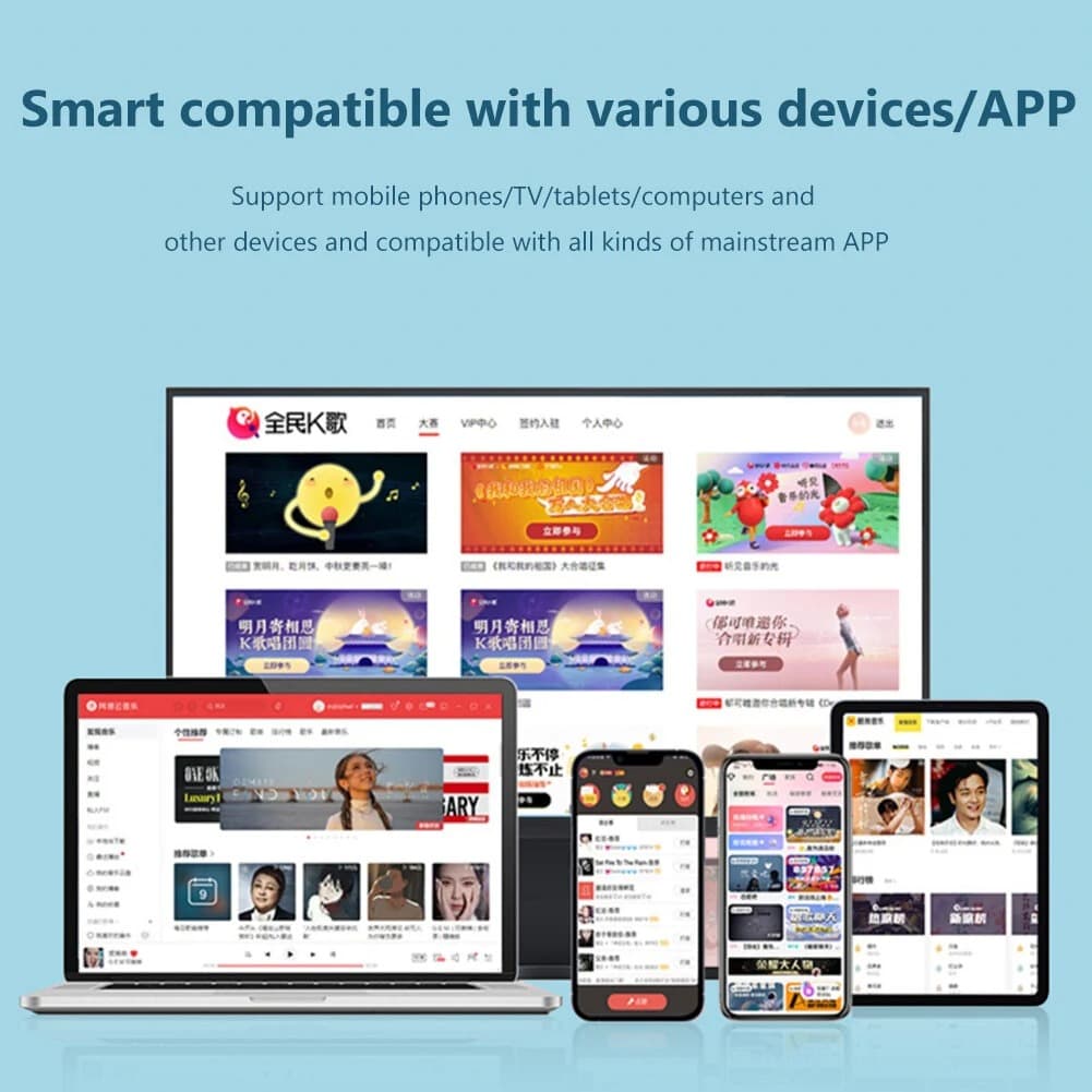 , Ασύρματο σύστημα καραόκε με δυο μικρόφωνα με εφέ και ηχείο με RGB φωτάκια στα 23.1!, TechWar.gr