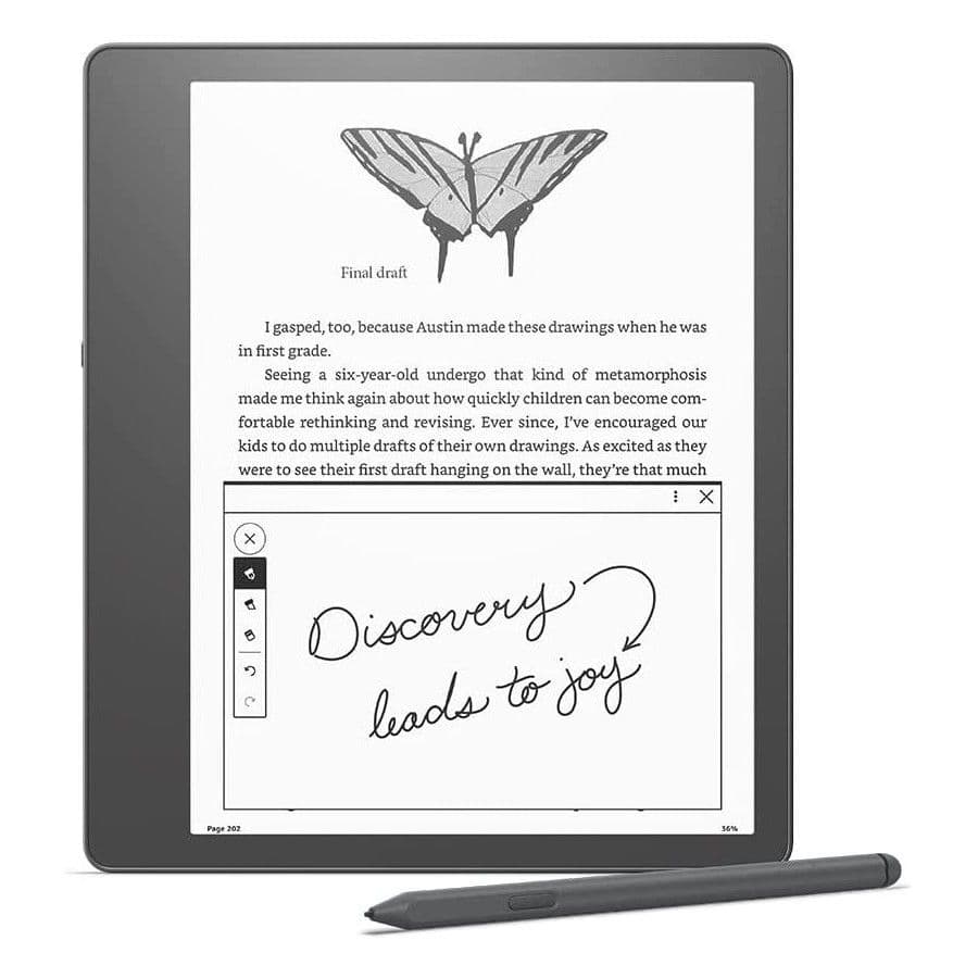 Render of the Amazon Kindle Scribe 