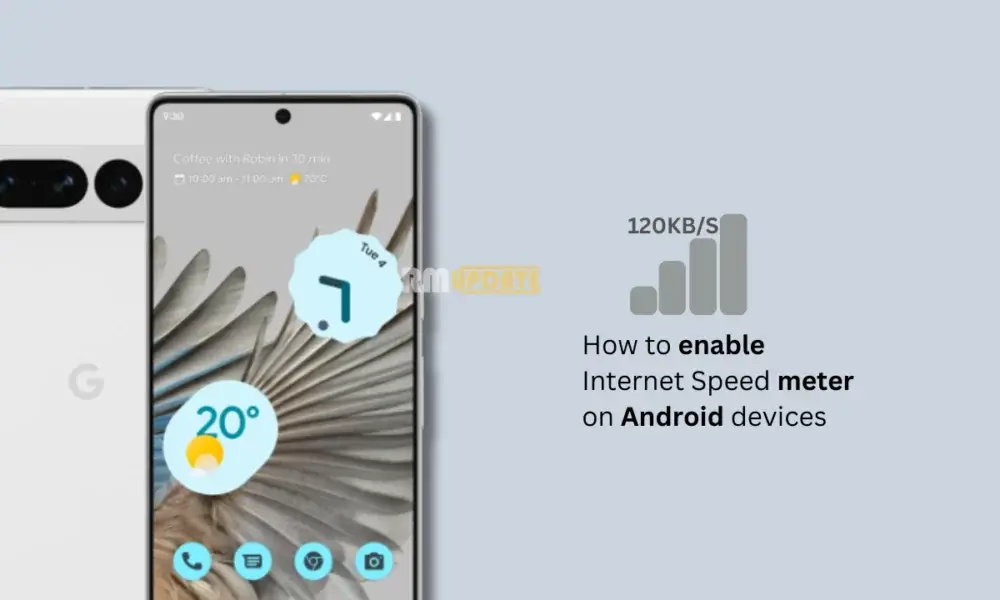 Πώς να ενεργοποιήσετε τον μετρητή ταχύτητας Διαδικτύου σε συσκευές Android;
