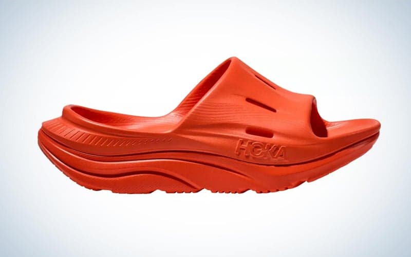 Hoka recovery slides