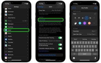 , iOS 17: Πώς να διαχωρίσετε τις συνήθειες περιήγησής σας με τα προφίλ του Safari, TechWar.gr