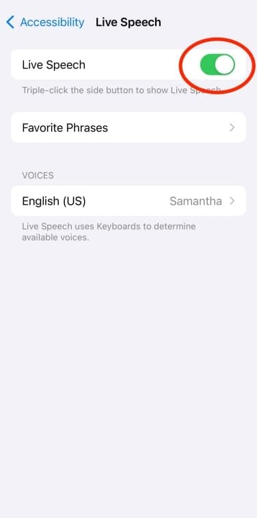 Ενεργοποιήθηκε η Ζωντανή Ομιλία