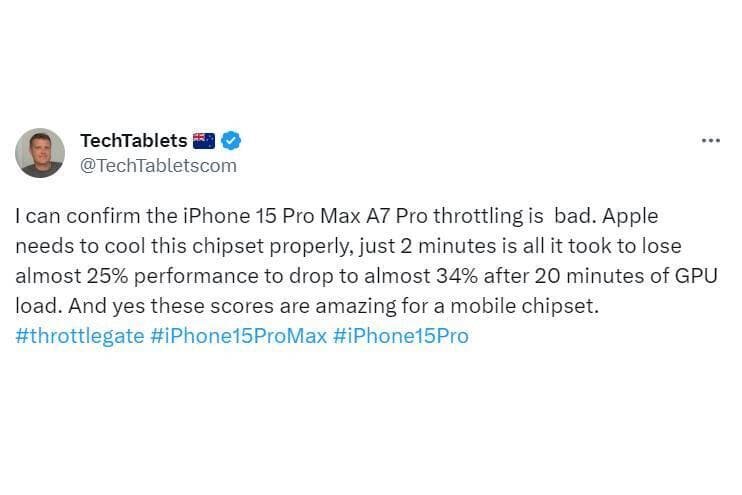 Τα χαμηλότερα πρότυπα της Apple για το A17 Pro θα μπορούσαν να είναι γιατί το iPhone 15 Pro θερμαίνεται τόσο γρήγορα