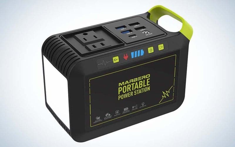 Marbero Portable Power Station 80W 88Wh is the best portable power station