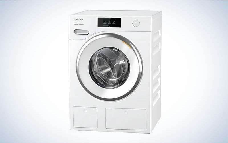 The Miele Front-Load Washer is one of the best washing machines that's compact.