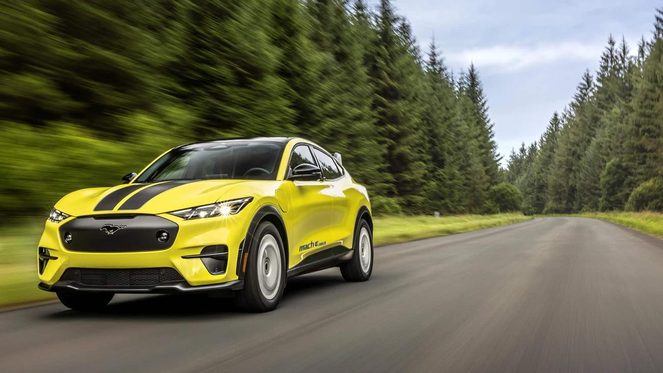 the 2024 Mustang Mach-E Rally