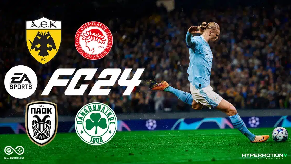 Αυτή είναι η τελική λίστα με τις Ελληνικές ομάδες στο EA Sports FC 24