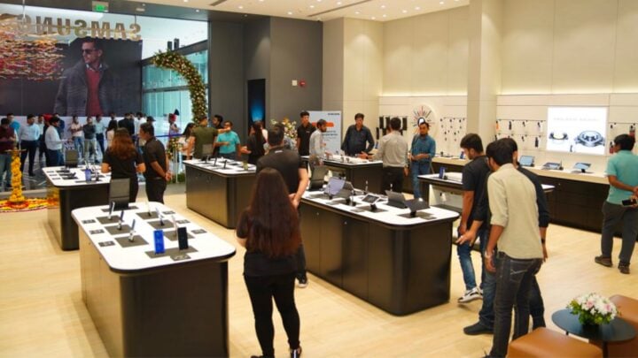 Samsung Premium Experience Store Ahmedabad India Opening