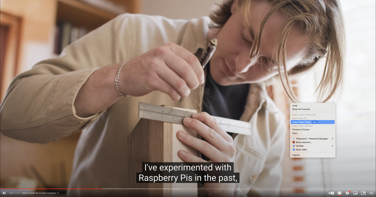 Η λειτουργία Copy Video Frame του Chrome διευκολύνει τη λήψη φωτογραφιών πλήρους ανάλυσης
