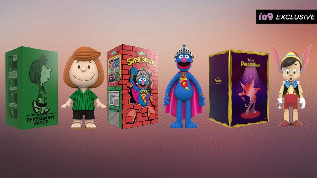 Οι Sesame Street, Pinocchio and Peanuts κάνουν το ντεμπούτο των νέων Super7 Figures
