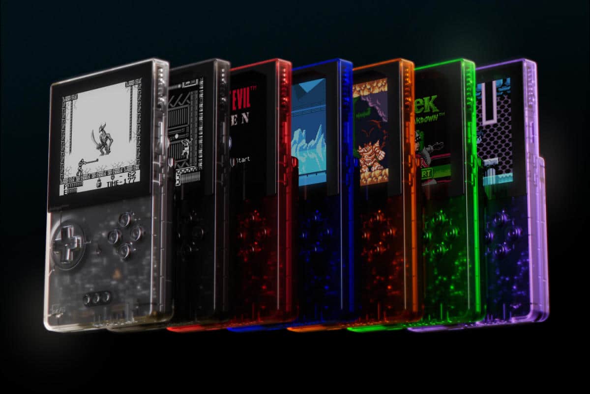 Οι περιορισμένης έκδοσης διαφανείς χειρολαβές Pocket της Analogue διατίθενται σε επτά χρώματα
