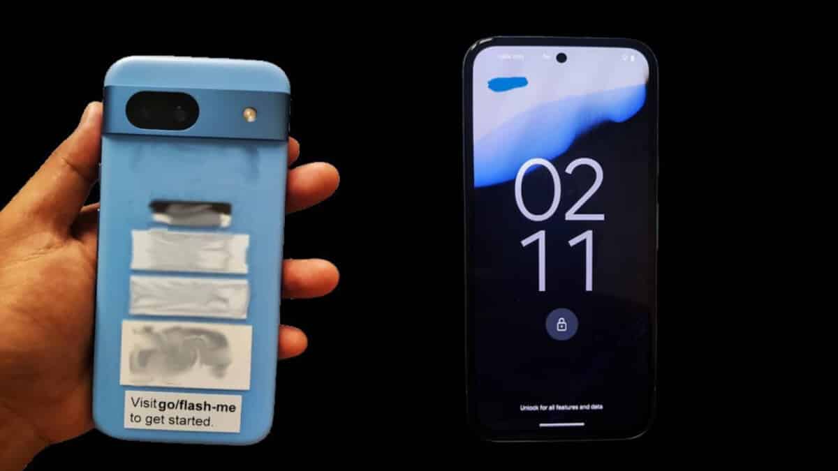 Alleged Pixel 8 hands-on image shows comically curved corners