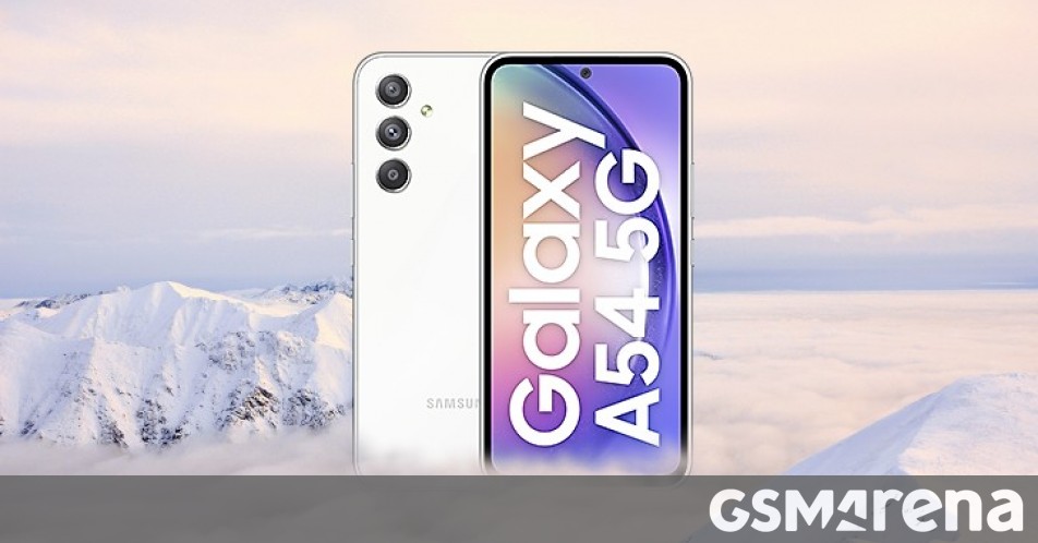 Το Samsung Galaxy A54 θα είναι σύντομα διαθέσιμο σε λευκό χρώμα στην Ινδία
